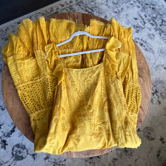 Payal Jain Dress Yellow Long - Picture 6 of 6